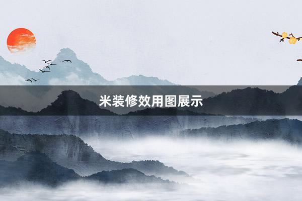米装修效用图展示